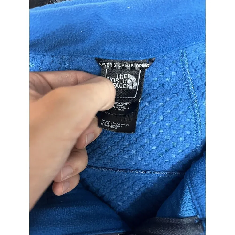 The North Face ShellRock Jacket Men S‎ Blue Lightweight Zip Softshell Gorpcore